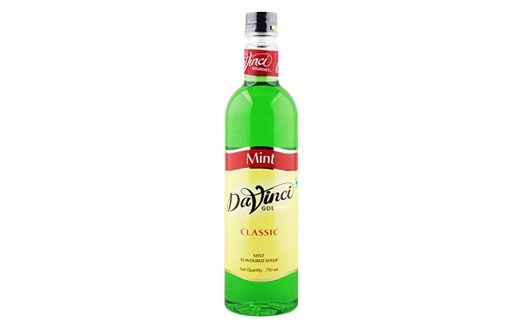 Davinci Classic Mint Flavoured Syrup   Glass Bottle  750 millilitre